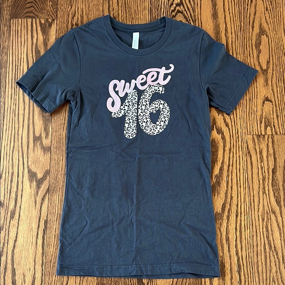 Bella Canvas Sweet 16 T-Shirt - Size Women’s XS